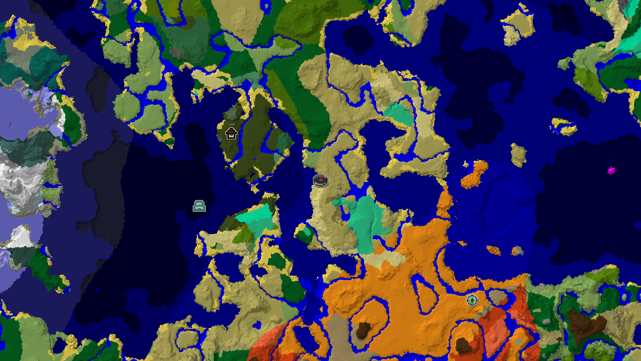Spawn Near a Mansion and Diverse Biomes in Savanna