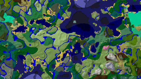 Spawn in Plains with a Nearby Flower Forest
