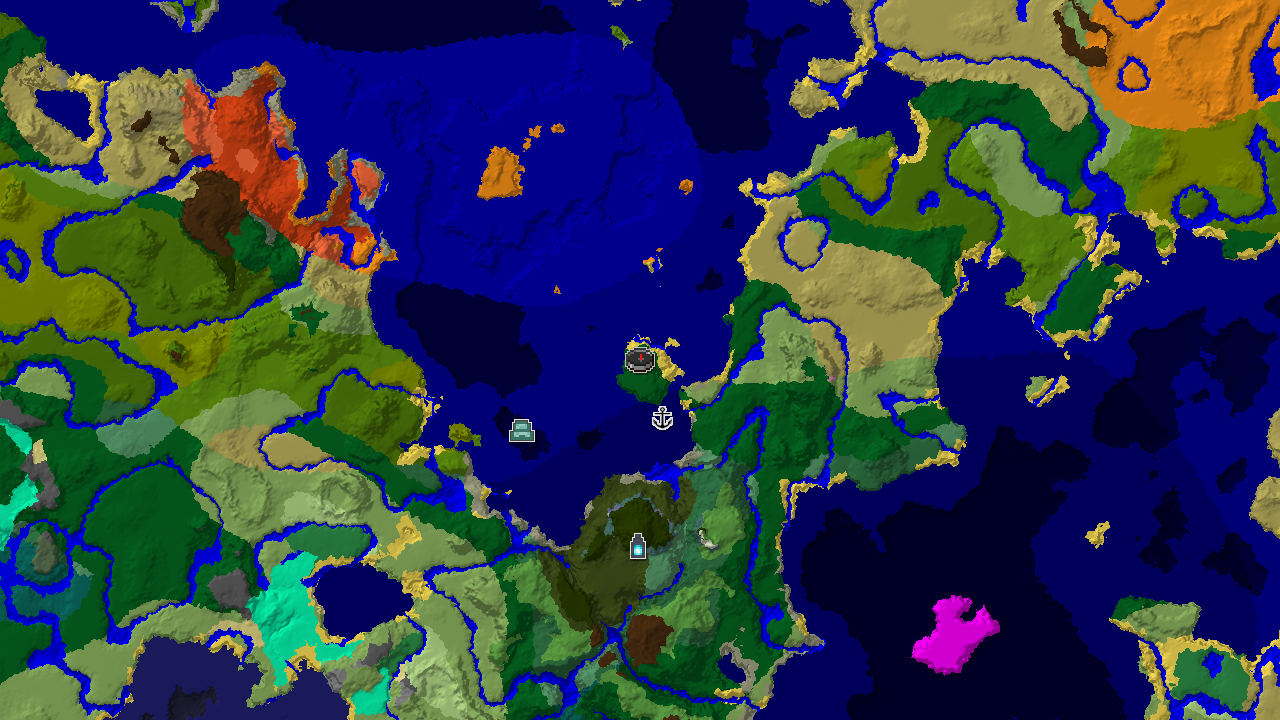 Ancient City Near Spawn, Plus Coastal Variety