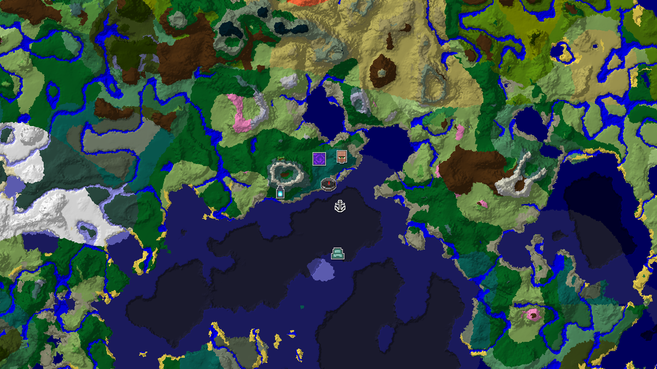 Ancient City Deep Below a Cold Ocean and Taiga Spawn