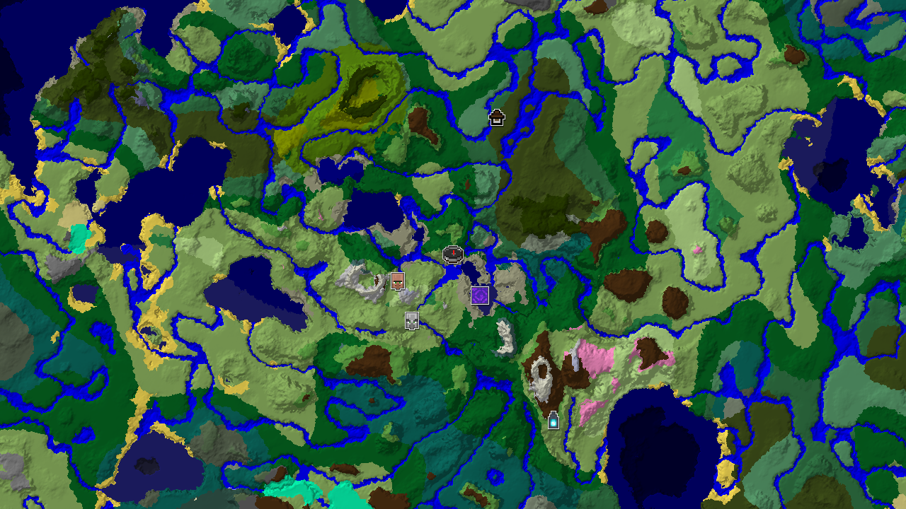 Woodland Mansion, Village, and Varied Biomes Near Spawn