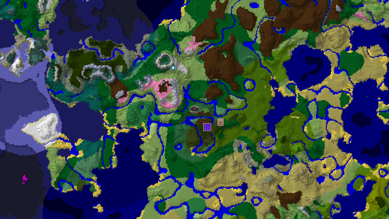 Forests and Peaks with a Nearby Ancient City