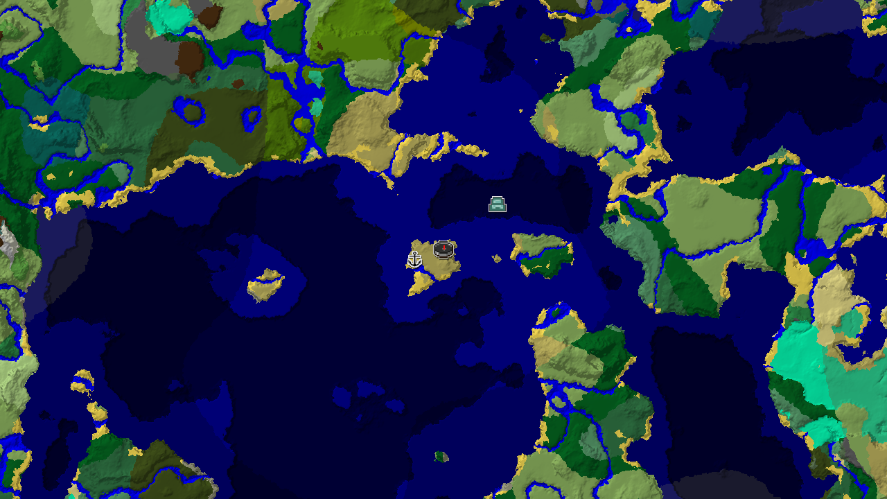 Ocean Monument Near Savanna Spawn
