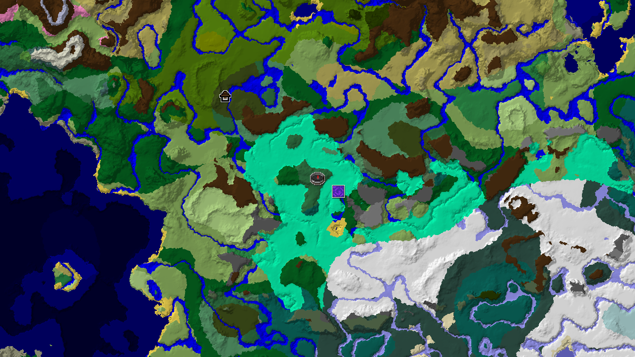 Woodland Mansion Near Spawn Amidst Diverse Biomes