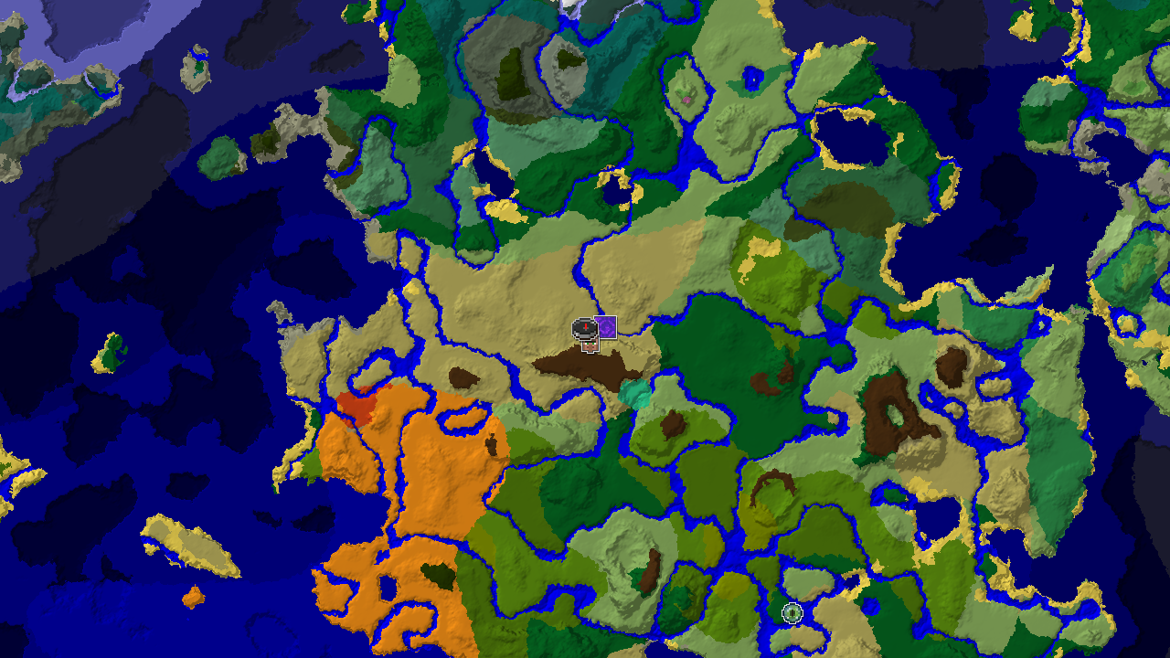 Savanna Spawn with a Close Village and Varied Biomes