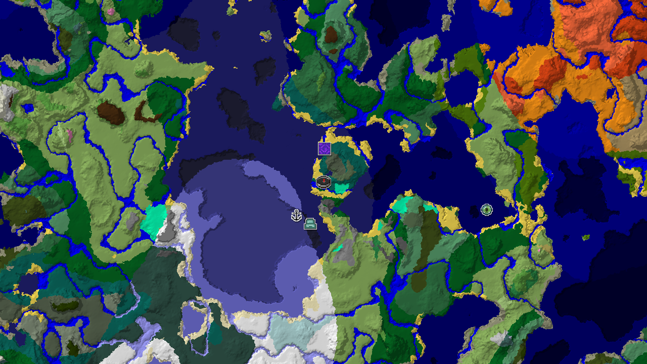 Spawn in Taiga with a Nearby Ocean Monument