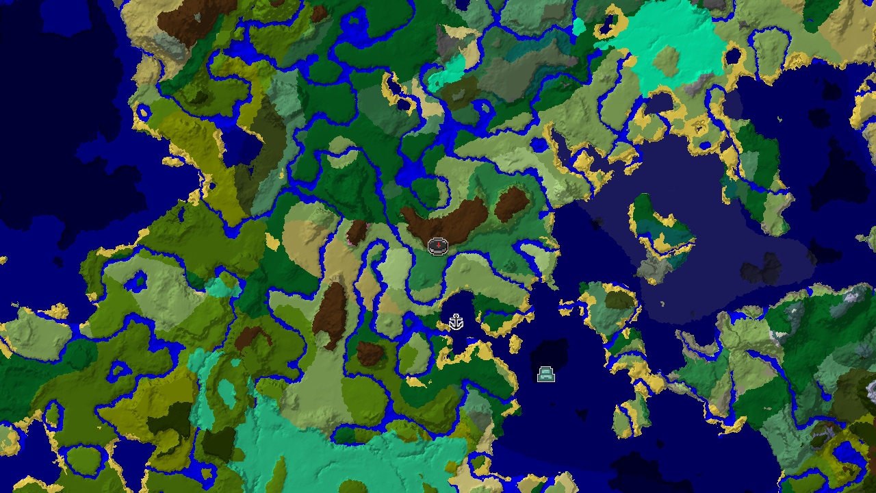 Spawn Near a Rare Flower Forest and Lush Biomes