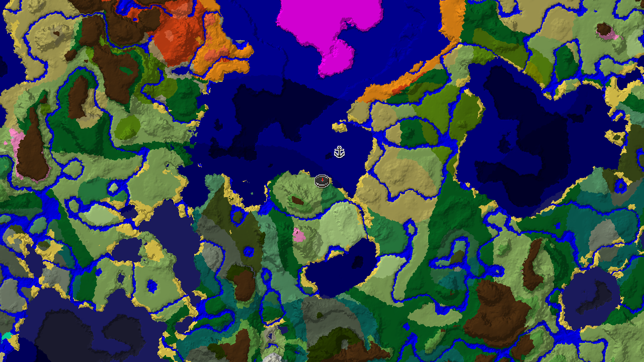 Spawn Near a Flower Forest and Shipwreck