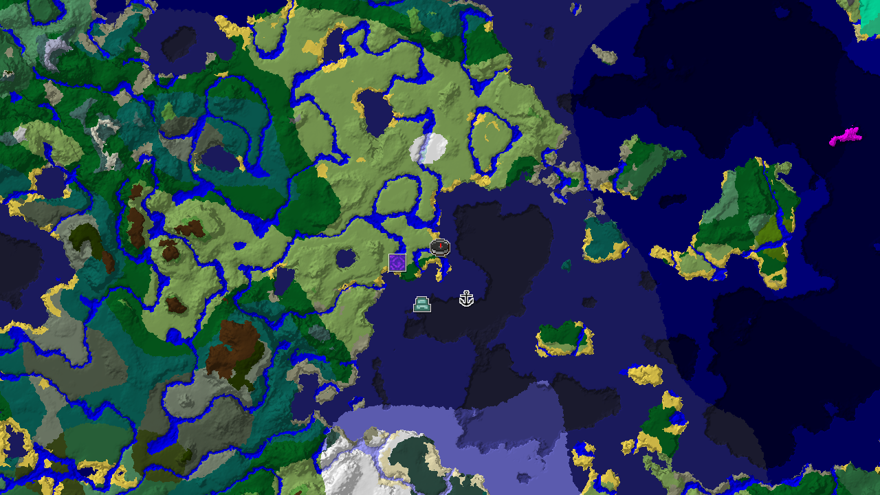 Ocean Monument and Shipwreck Near Cold Ocean Spawn