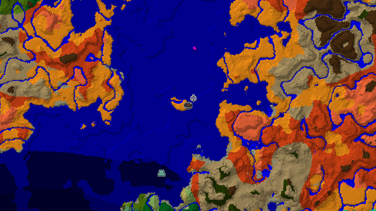 Desert Island Survival with an Early Ocean Monument