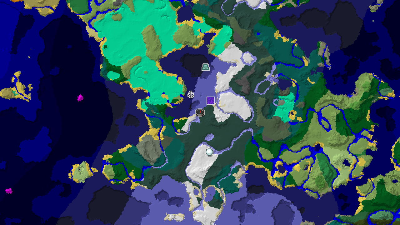 Spawn in Snowy Taiga with Nearby Ocean Monument and Portal