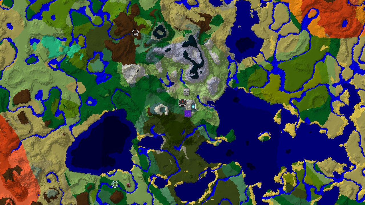 Ancient City at Spawn: Mountainous Forest Adventure
