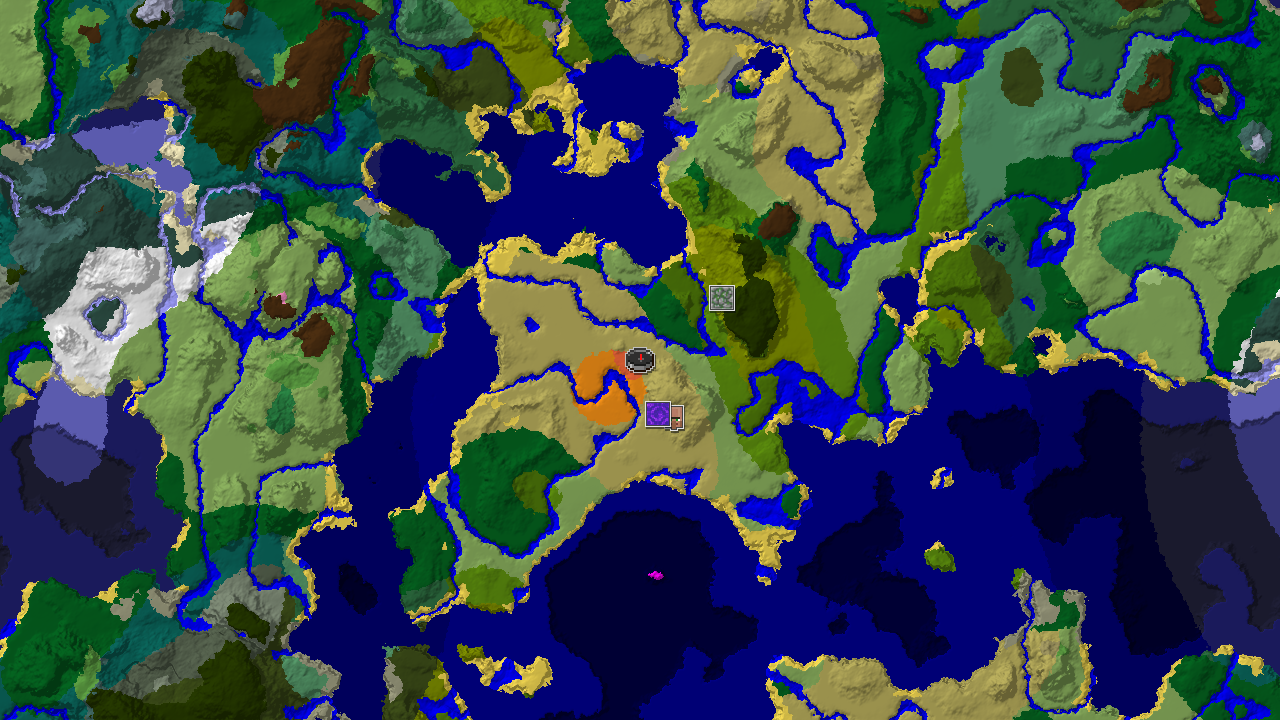 Spawn Near Eroded Badlands and Jungle