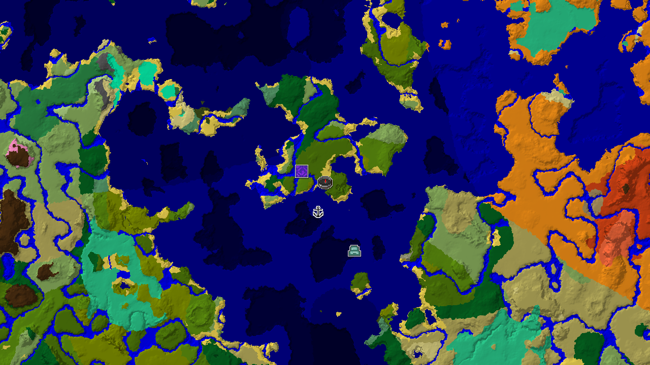 Bamboo Jungle Spawn with Ocean Views and Coastal Structures
