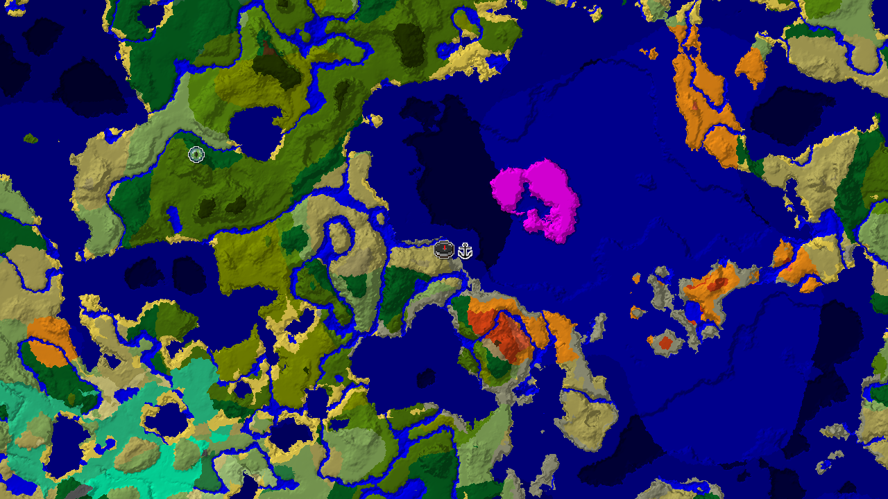 Coastal Savanna with Nearby Mushroom Fields