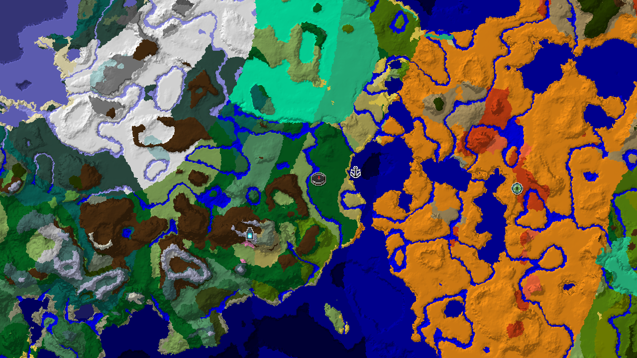 Ancient City Near Spawn, Plus Varied Biomes