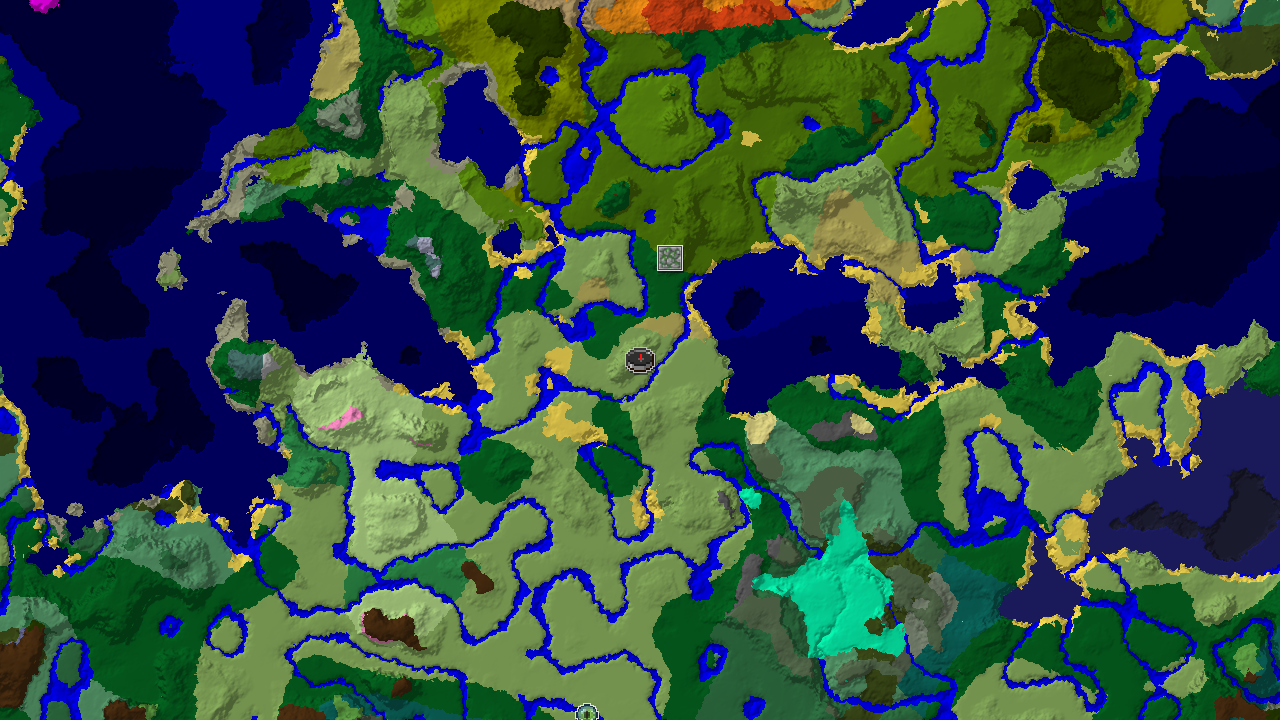 Jungle Temple Near Spawn in Plains, Savanna, and Forest