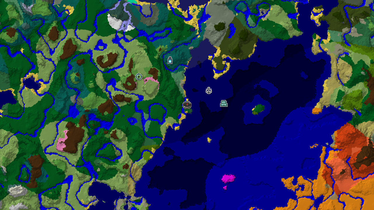 Ancient City Near Spawn and Diverse Ocean Biomes