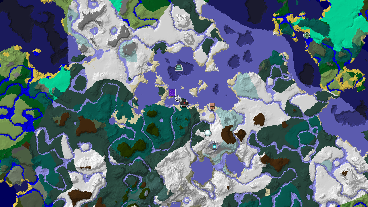 Frozen Tundra with an Early Ancient City
