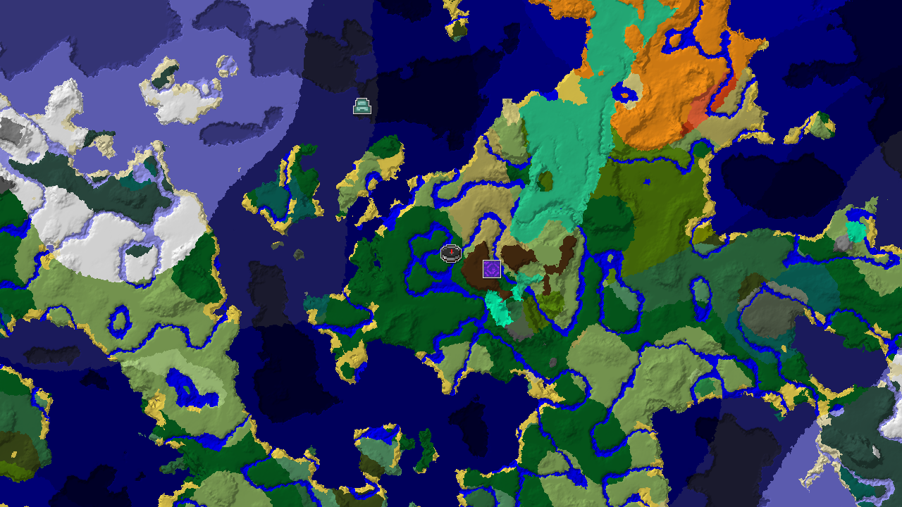 Windswept Hills and Savanna Near Spawn