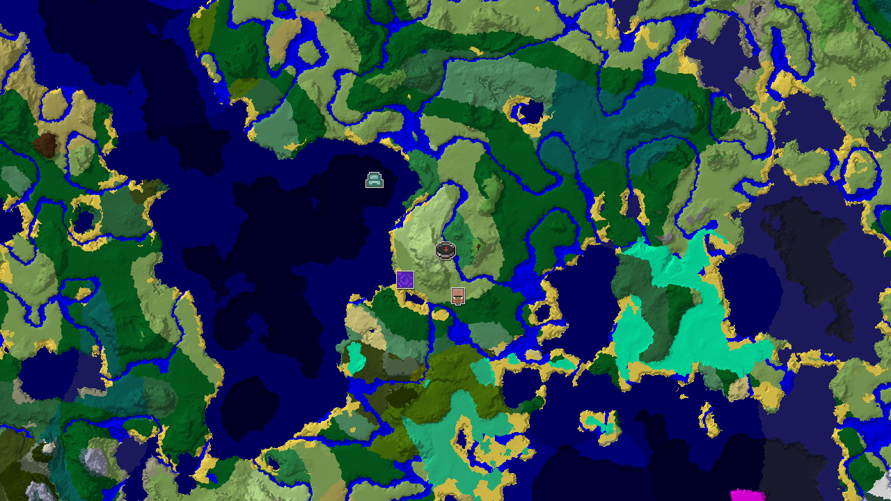 Flower Forest and Jungle Near Spawn