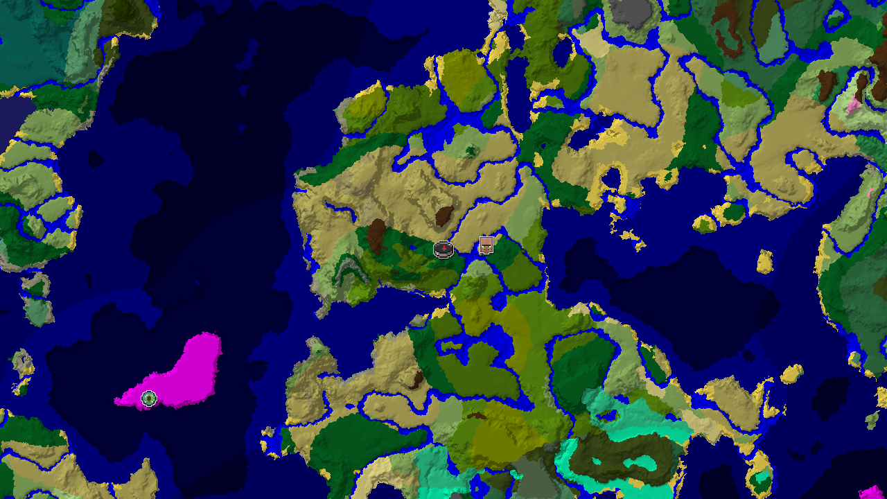 Spawn Near a Savanna-Jungle-Forest Junction