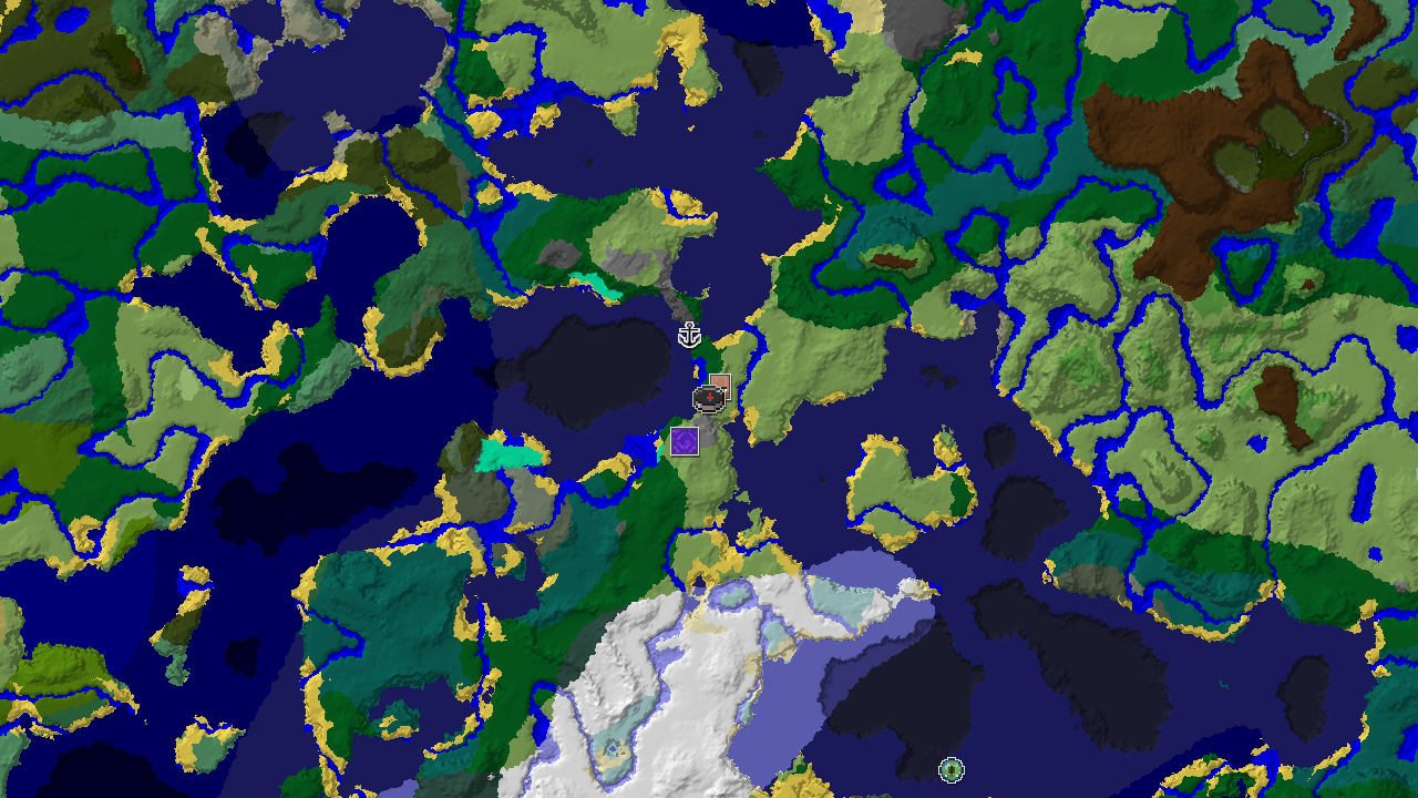 Waterside Village and Icy Plains