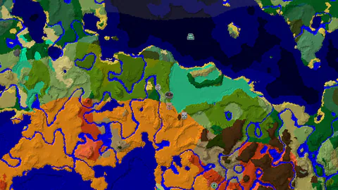 Jungle Spawn with Mangrove Swamp and Desert Nearby