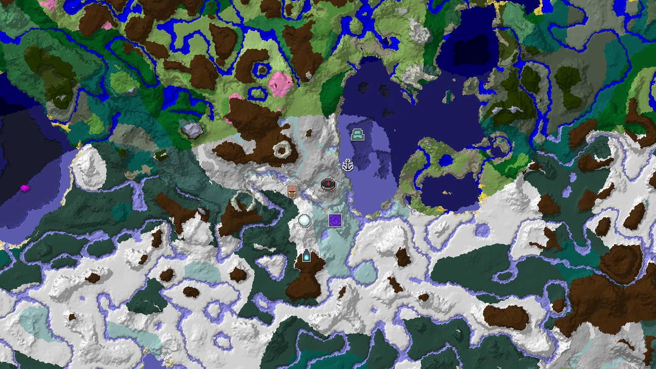 Frosty Peaks and Ancient Wonders Near Your Spawn
