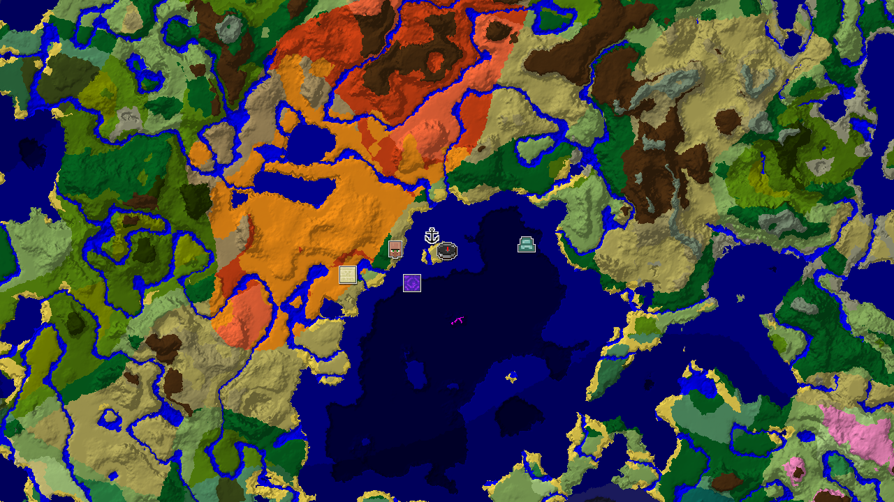 Savanna Spawn with Coastal Structure Cluster