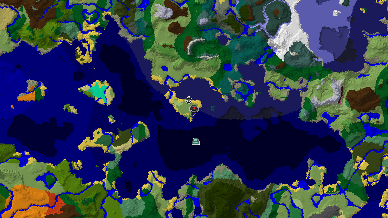 Ocean Monument Near Plains Spawn