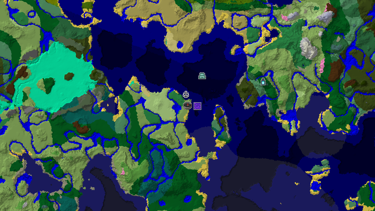 Rare Flower Forest Near Spawn in a Varied Landscape