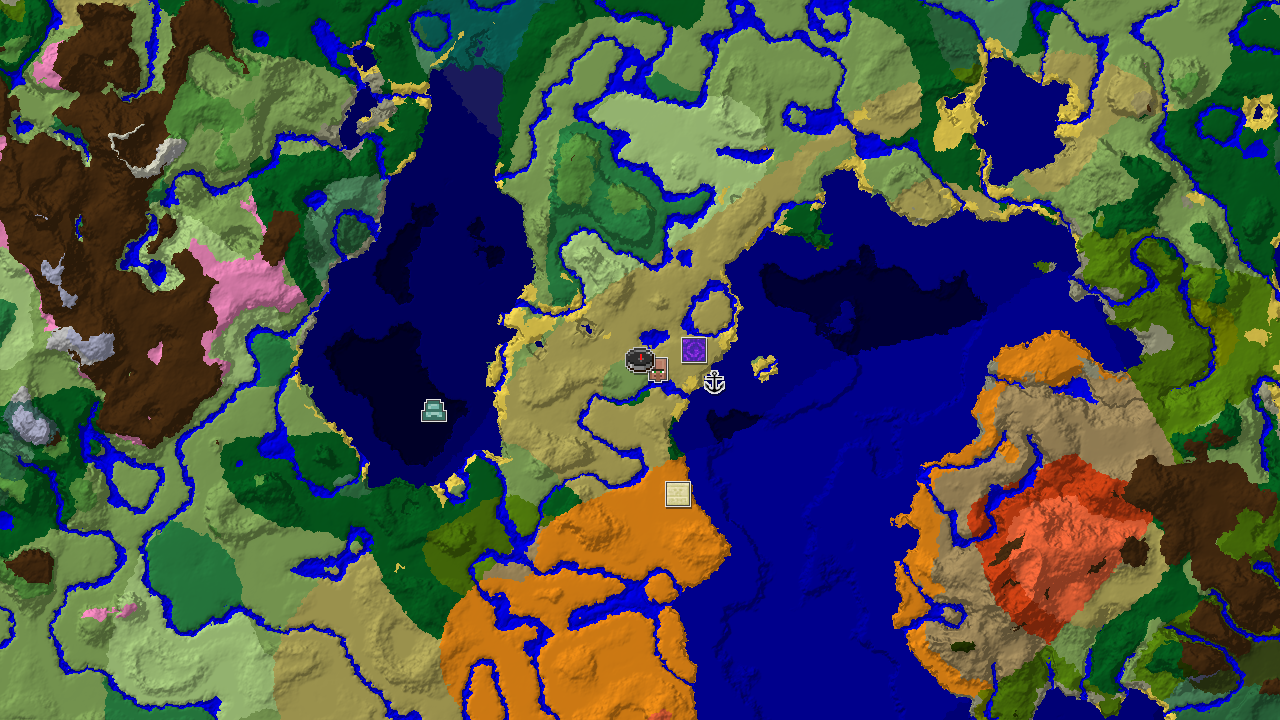 Savanna Spawn with a Waterside Village Nearby