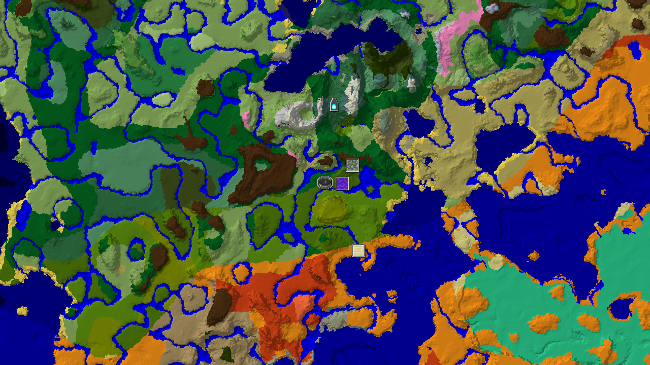 Jungle Spawn with Nearby Ancient City and Desert Pyramid