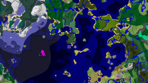 Ocean Monument and Shipwreck Near Forest Spawn