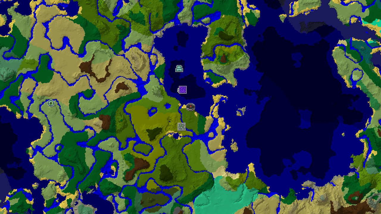 Jungle Spawn with Bamboo and Ocean Structures Nearby