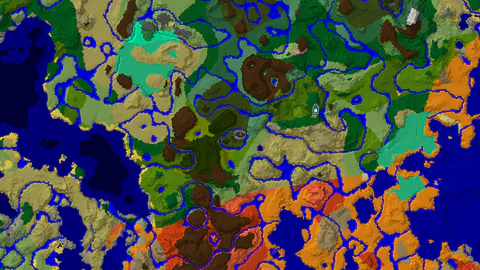 Dark Forest Spawn with Close Ancient City and Diverse Biomes