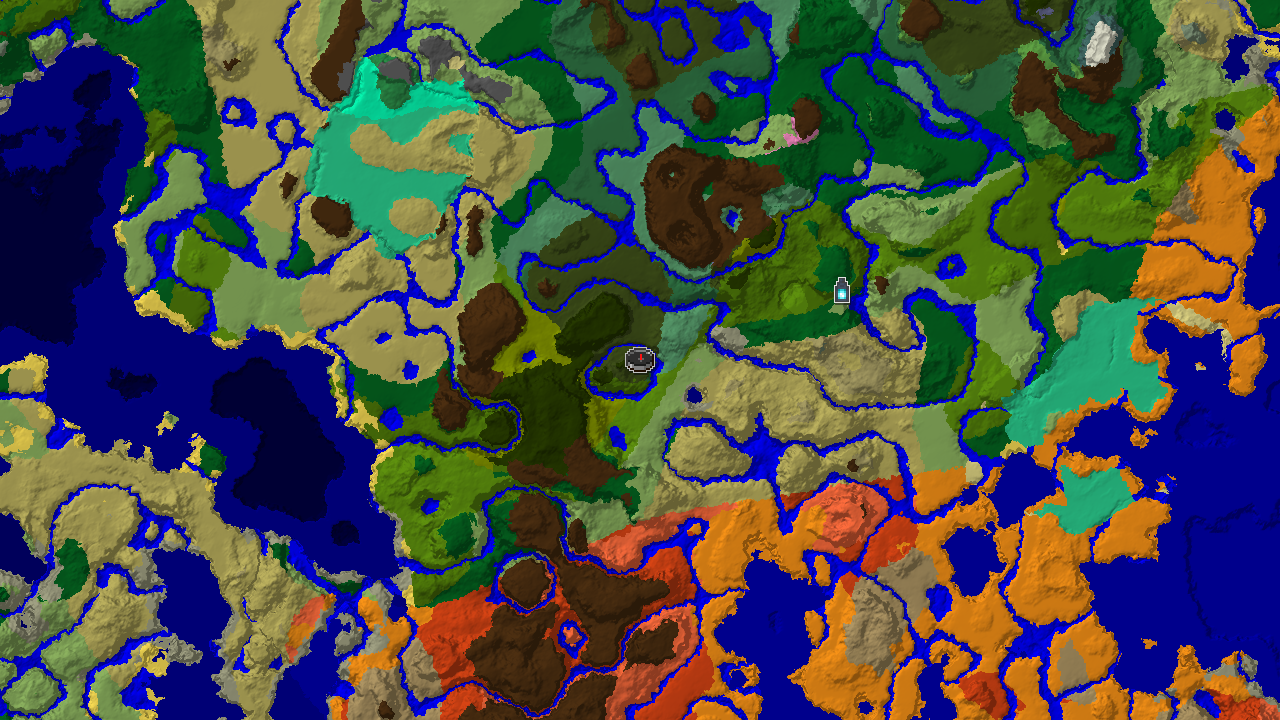 Dark Forest Spawn with Close Ancient City and Diverse Biomes