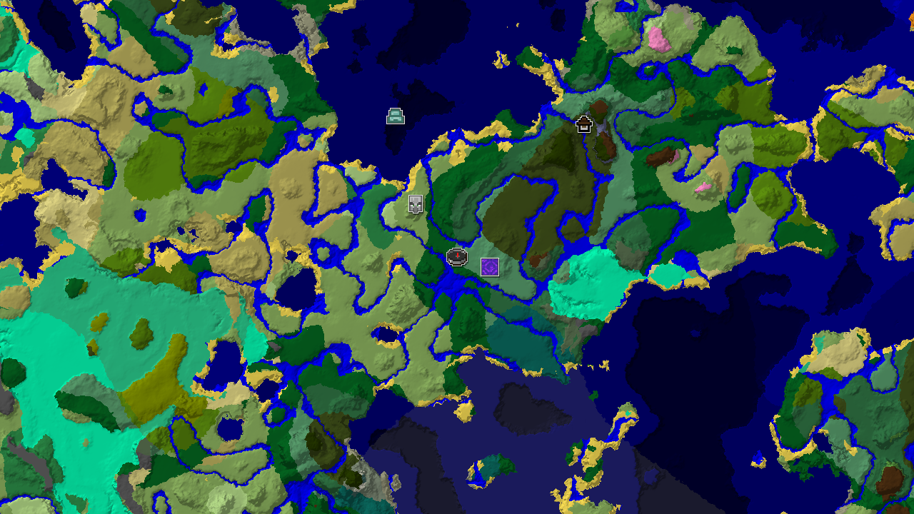 Woodland Mansion Near Spawn, Plus Varied Biomes