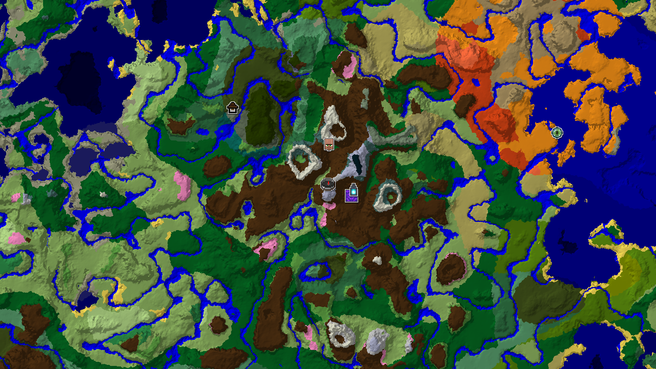 Spawn in Snowy Slopes With Nearby Ancient City and Village