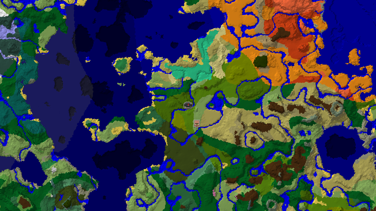 Spawn in Jungle, with a Bamboo Forest Nearby