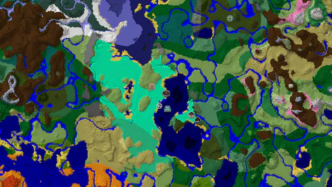 Woodland Mansion, Ocean Monuments, and Villages