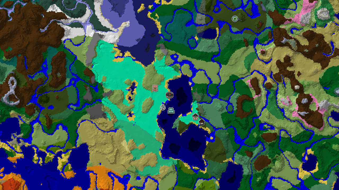Woodland Mansion, Ocean Monuments, and Villages