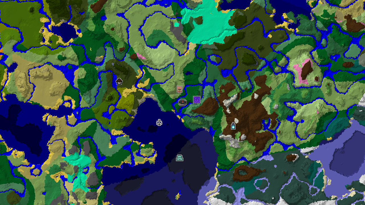 Forest Spawn with Nearby Ancient City and Diverse Biomes