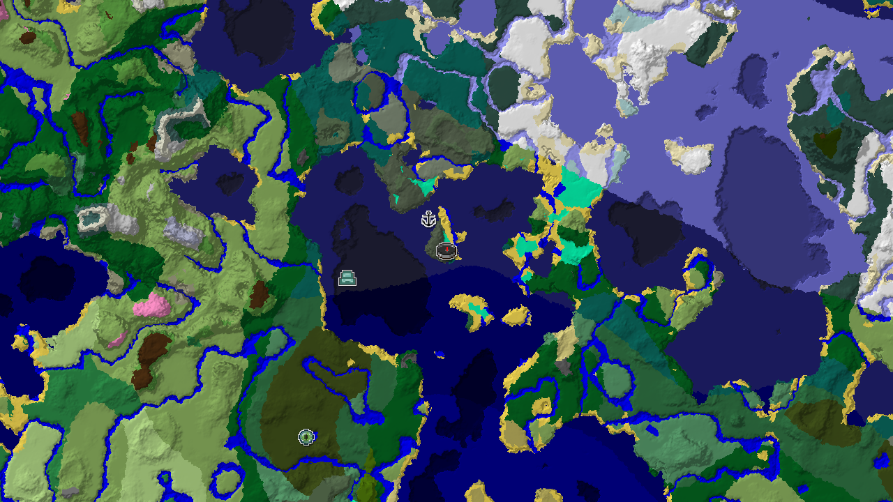 Swampy Start with Nearby Monument and Taiga Biomes