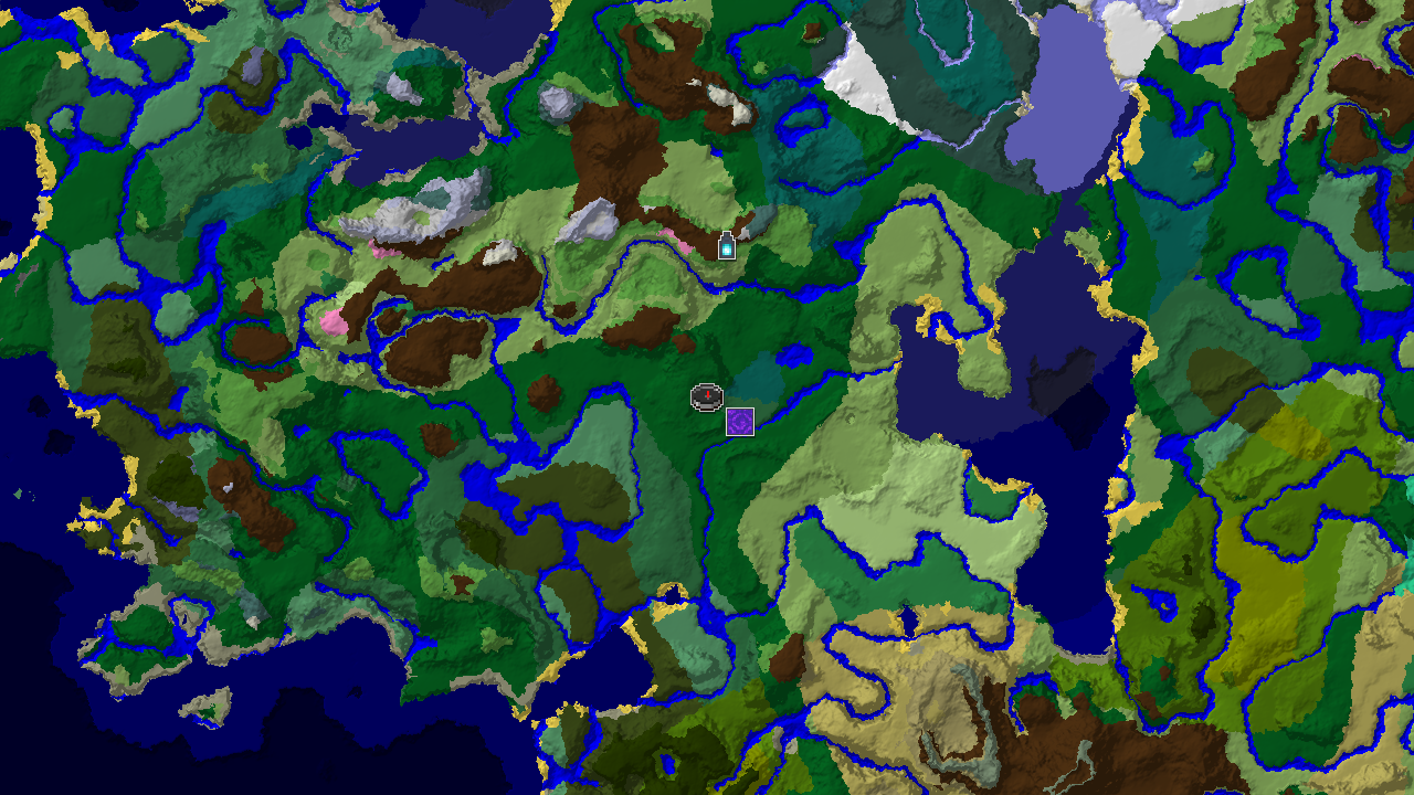 Forest Spawn with an Ancient City Nearby