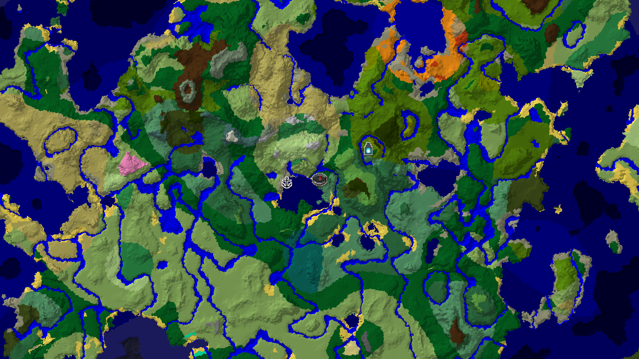Ancient City Adventure in a Forest and Birch Landscape
