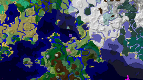 Spawn Near a Village, Ruined Portal, and Shipwreck