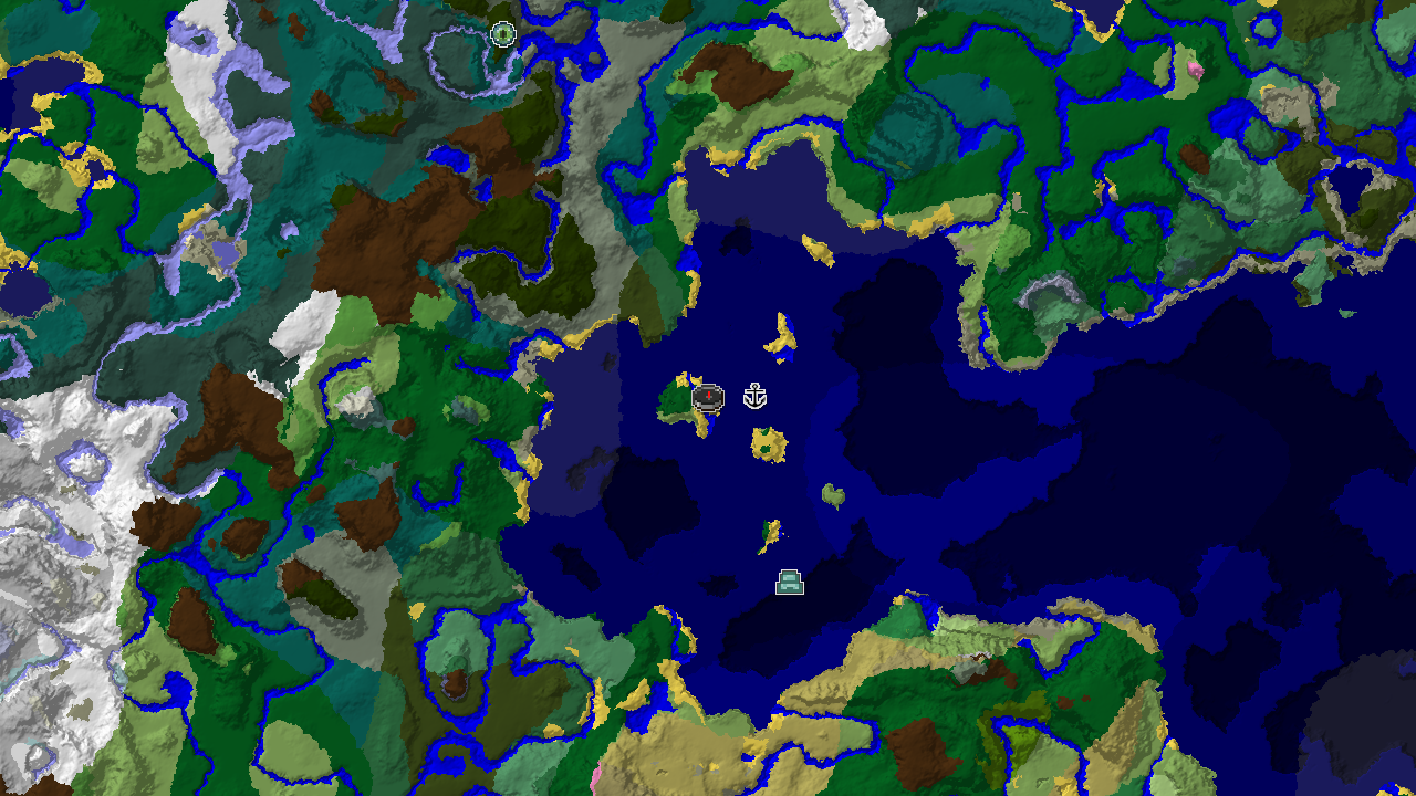 Ocean Monument and varied biomes near your Plains spawn
