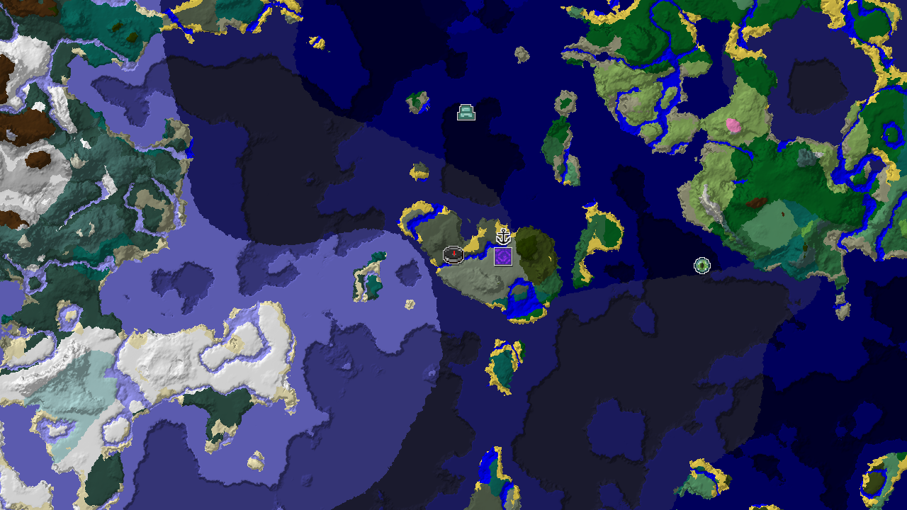 Spawn in a Taiga, Explore Icy Oceans and a Monument